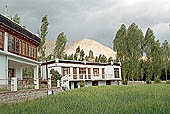 Ladakh - Leh, traditional house 